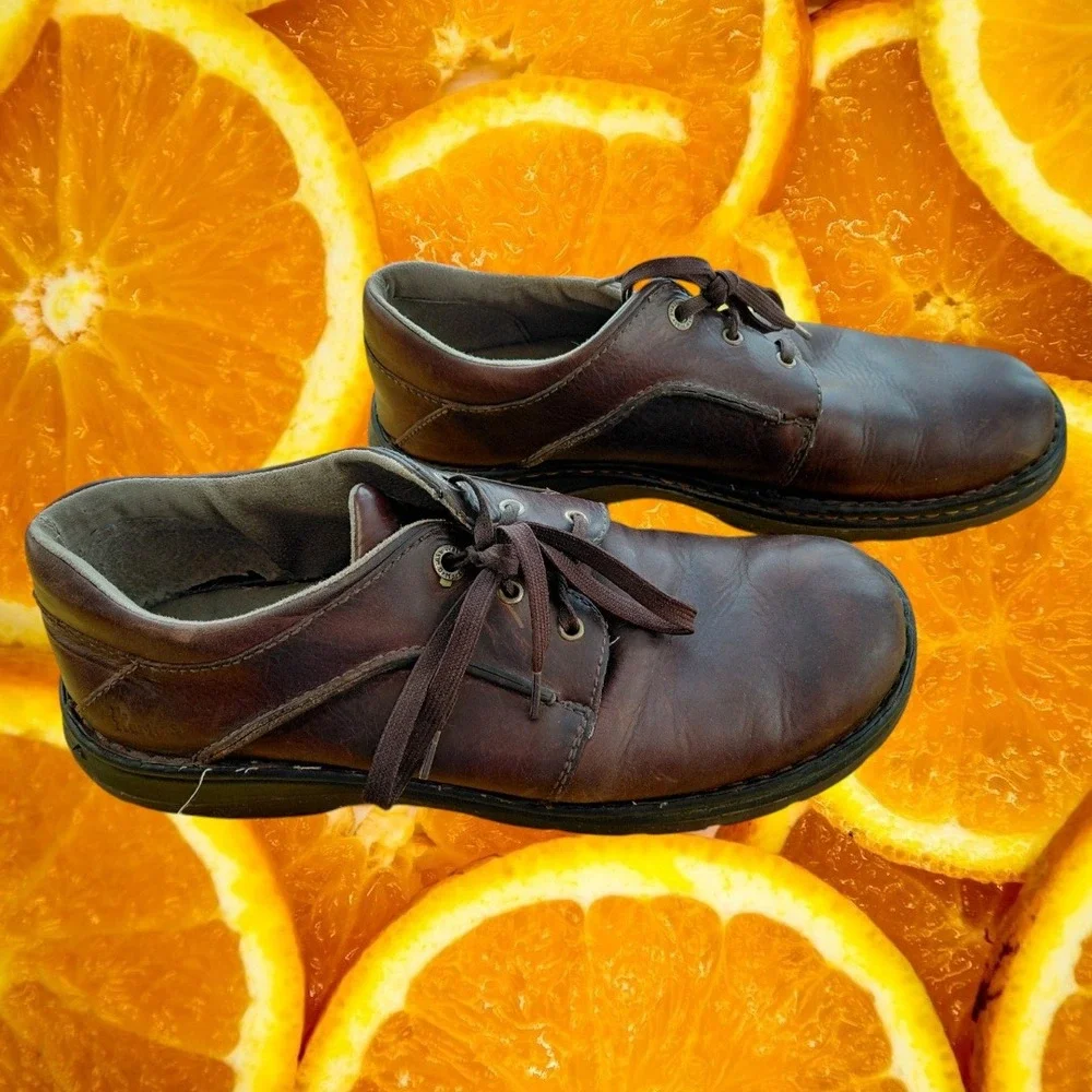 Dr. Martens 11194 Mens Brown Leather Oxford Lace Up Shoes Size US 11 UK 10 EU 45
